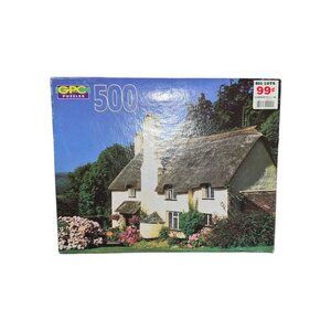 Factory Sealed 500 Piece Vintage Puzzle Selworthy England Scenic Scape Series